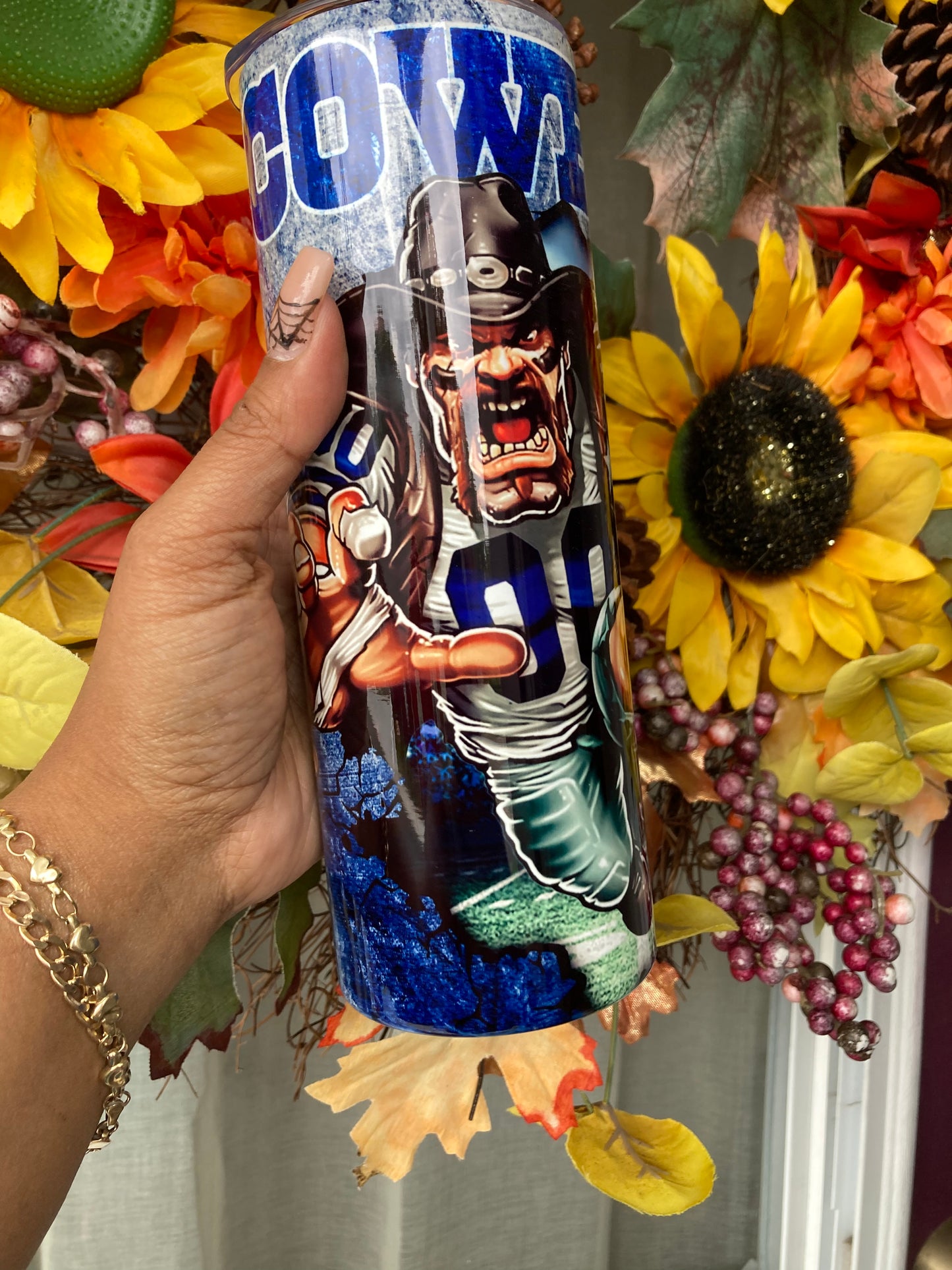 Football Team Tumbler